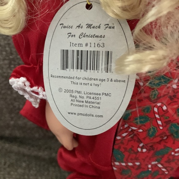 Precious Moments Stocking Twin Dolls - Picture 7 of 9